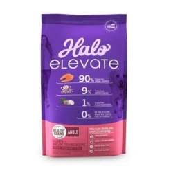 Halo Pets Elevate Healthy Grains Salmon Recipe Dry Dog Food - 3.5 Lbs