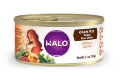 Halo Puppy Grain Free Chicken Recipe Canned Dog Food