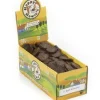 Happy Howie's Bulk Beef Burgers Dog Jerky Treats - 2 In - 125 Pieces