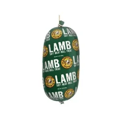 Happy Howie's Soft Lamb Roll Treat Soft and Chewy Natural Dog Chews - 12 Oz