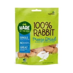 Hare of the Dog 100% Rabbit Freeze-Dried Treat - 2.25 Oz