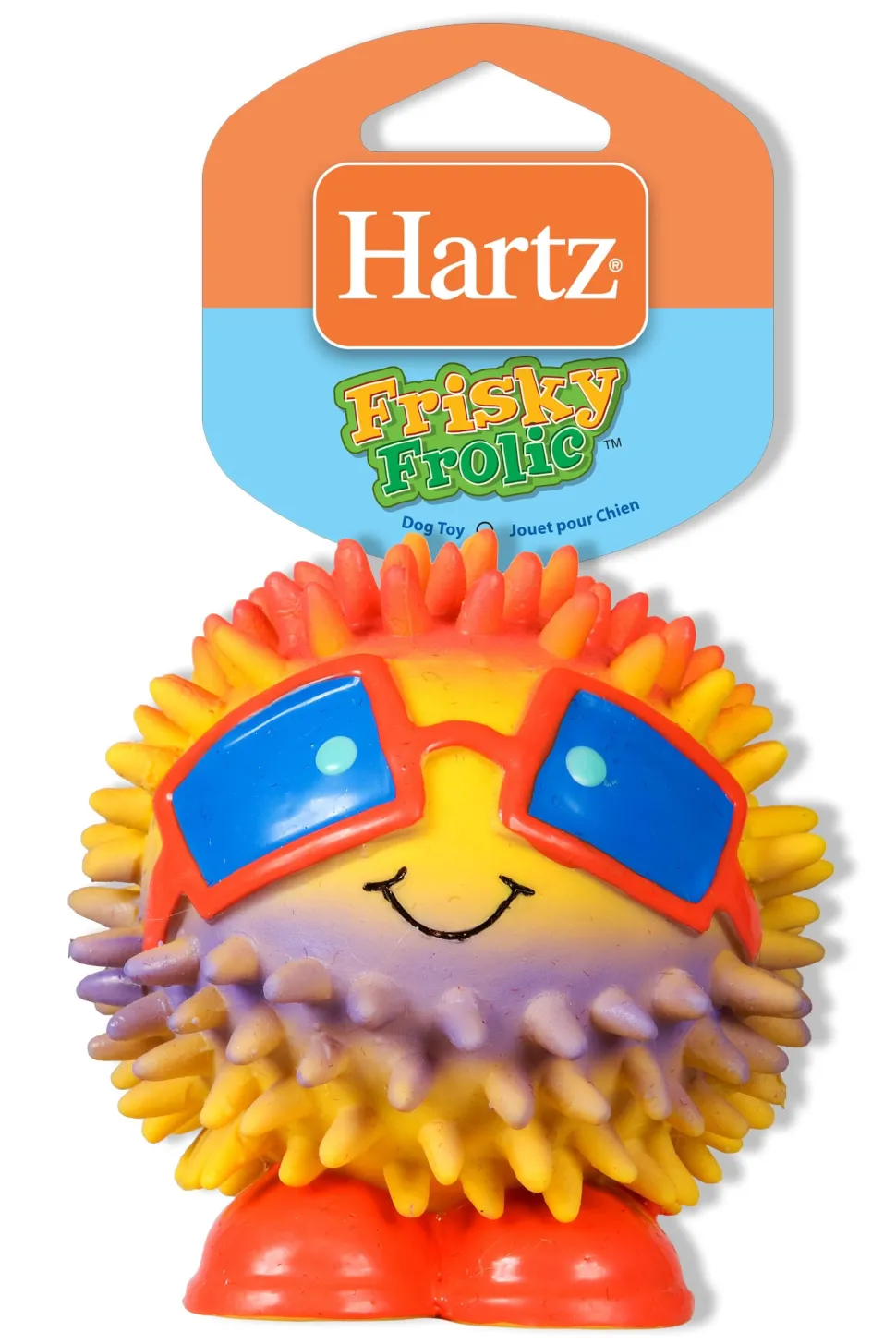 Hartz Mountain Frisky Frolic Latex Rubber Dog Toy