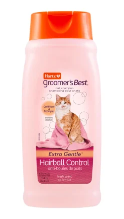 Hartz Mountain Groomer's Best Hairball Control Cat Shampoo - 15 Oz