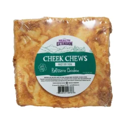 Health Extension Cheek Chews Chicken Natural Dog Chews - 1.06 Oz - Case of 12