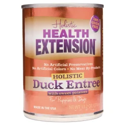 Health Extension Duck Entrée Canned Dog Food - 12.5 Oz - Case of 12