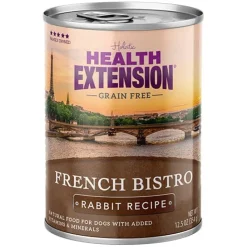 Health Extension French Bistro Rabbit Recipe Canned Dog Food