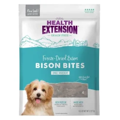 Health Extension Grain Free Bison Bites Dog Treats