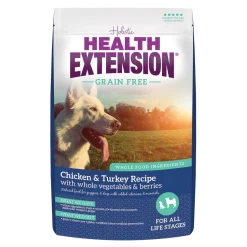 Health Extension Grain Free Chicken and Turkey Dry Dog Food