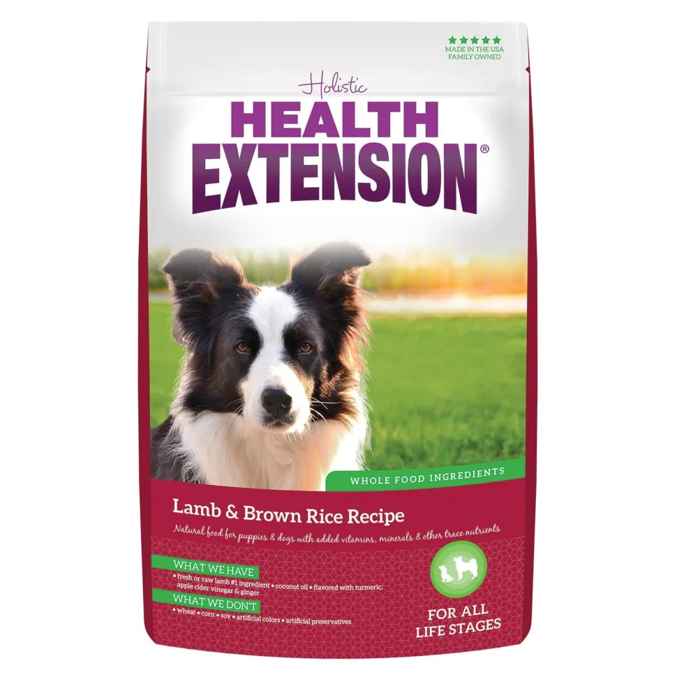 Health Extension Lamb and Brown Rice Dry Dog Food