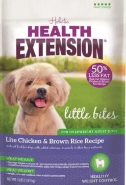 Health Extension Little Bites Lite Chicken & Brown Rice Recipe Dry Dog Food