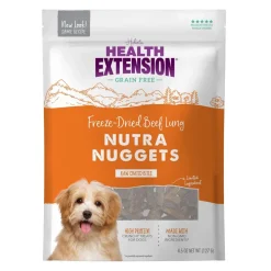 Health Extension Nutra Nuggets Jerky Dog Treats - 4.5 Oz