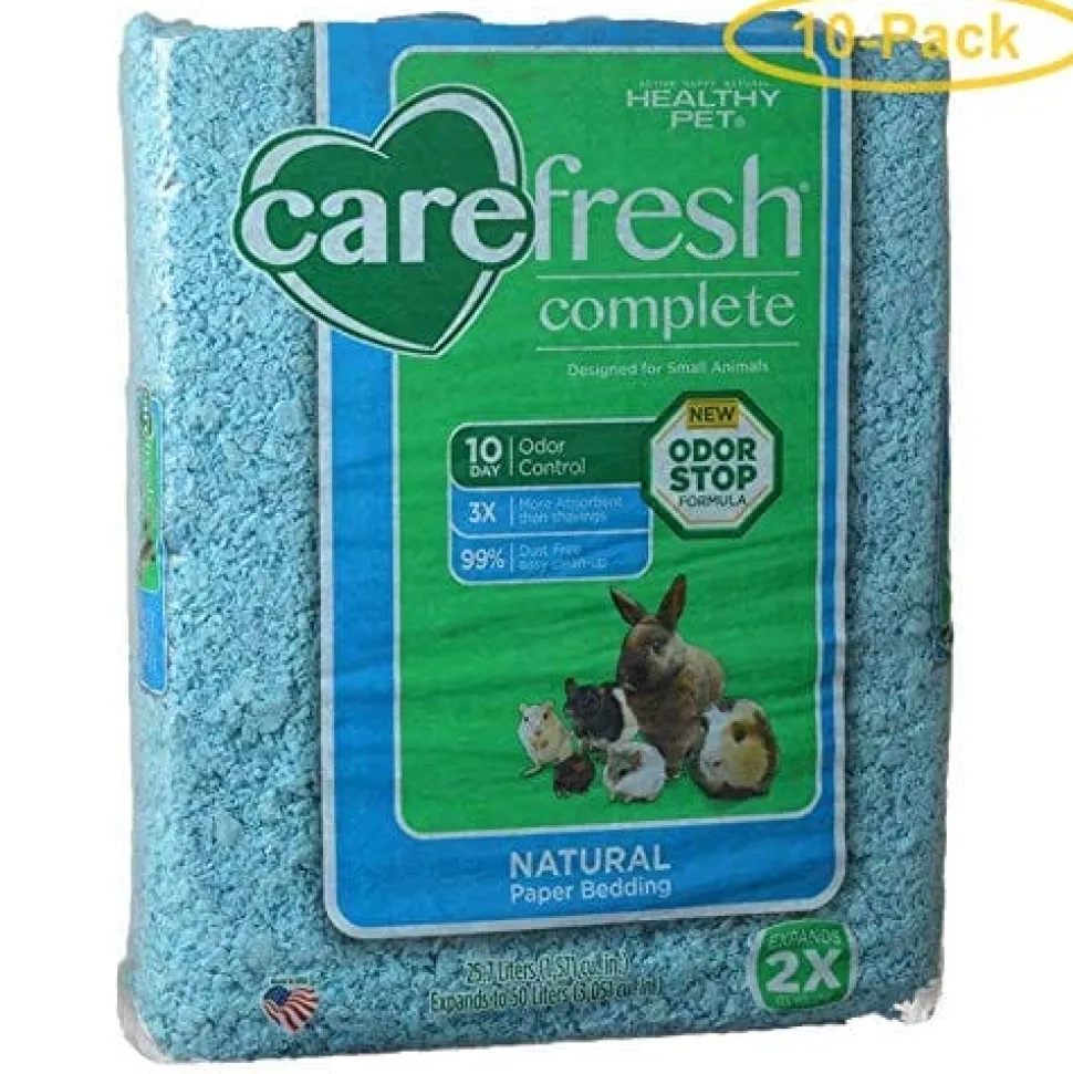 Healthy Pet Carefresh Complete Blue Paper Small Animal Bedding - 50 Ltr