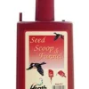 Heath Bird Feed Scoop & Funnel Wild Bird Accessories - Maroon
