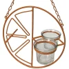 Heath Double Jar Clementine Oriole Feeder - Orange
