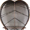 Heath Leaf Mesh Wild Bird Feeder - Copper - 1 Lb Cap