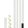 Heath Purple Martin House Pole with Gourd Rack Kit Wild Bird Accessories - White - 15 Ft