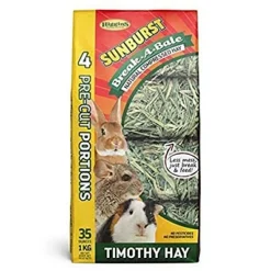 Higgins Sunburst Break-A-Bale Timothy Hay Small Animal Hay - 35 Oz
