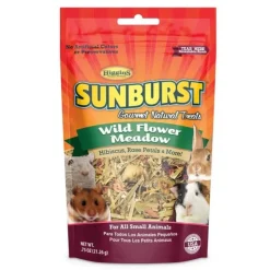 Higgins Sunburst Wild Flower Meadow Small Animal Treats - 0.75 Oz