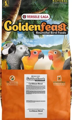 Higgins VL Goldenfeast Caribbean Bird Food - 17.5 Lbs