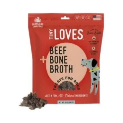 Hillside Farms Farmland Traditions Tiny Loves with Beef Jerky Dog Treats - 5 Oz