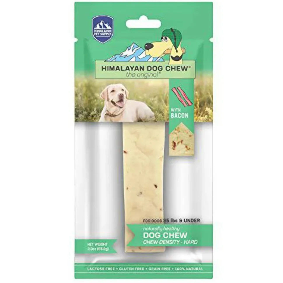 Himalayan Dog Chew Bacon Medium Natural Dog Chews - 2.3 oz Bag (for dogs 35 lbs & under)