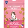 Himalayan Dog Chew Cookies Bacon Flavored Bits Baked Crunchy Dog Treats - 14 Oz