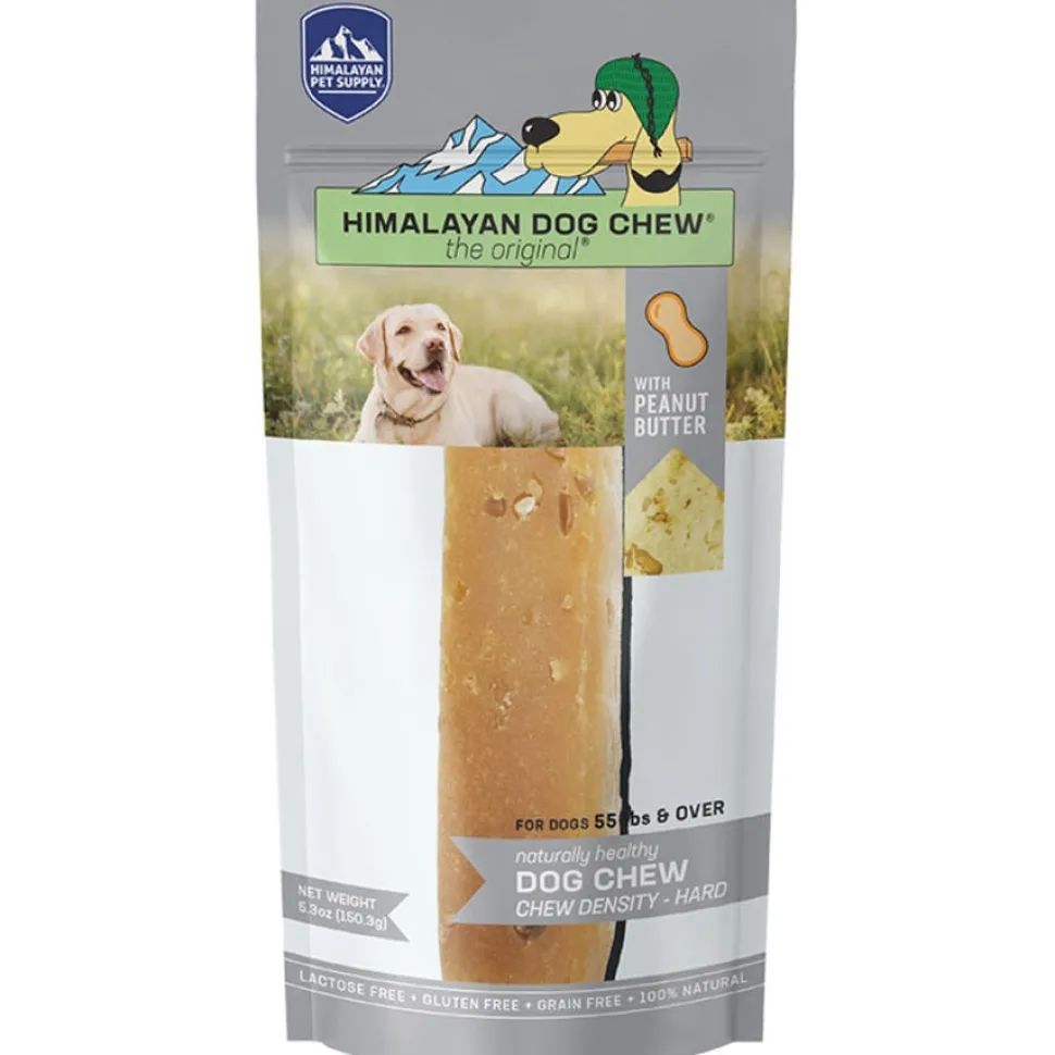 Himalayan Dog Chew Original Yak Cheese Peanut Butter Flavored Dog Chew