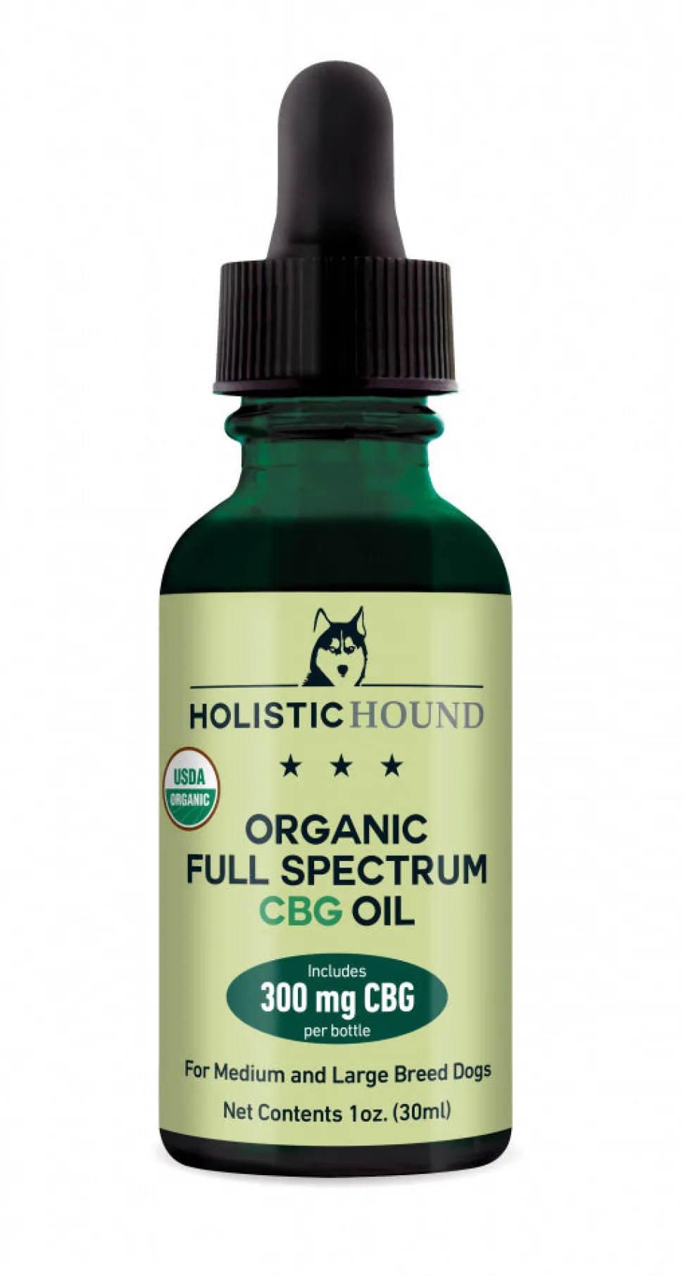 Holistic Hound Dog and Cat Full Spectrum CBD Extract 300MG - 1 Oz