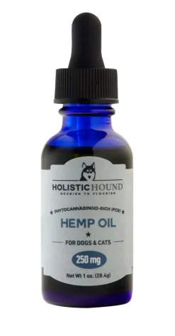 Holistic Hound Dog and Cat Broad Spectrum CBD Shroom Extract 250MG
