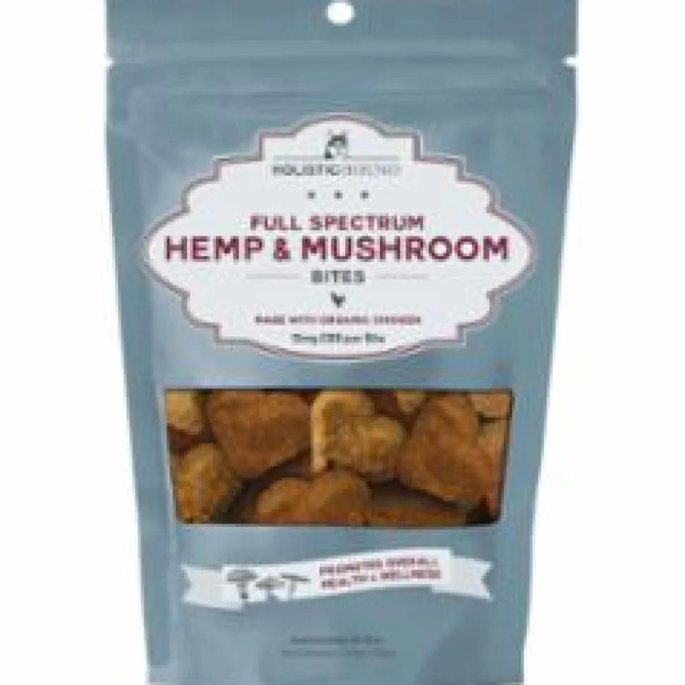 Holistic Hound Full Spectrum Soft and Chewy CBD Dog Treats Shroom Chicken 12MG