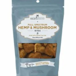 Holistic Hound Full Spectrum Soft and Chewy CBD Dog Treats Shroom Peanut Butter 12MG