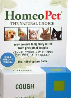 HomeoPet Cough Cat and Dog First Aid Care - 15 ml
