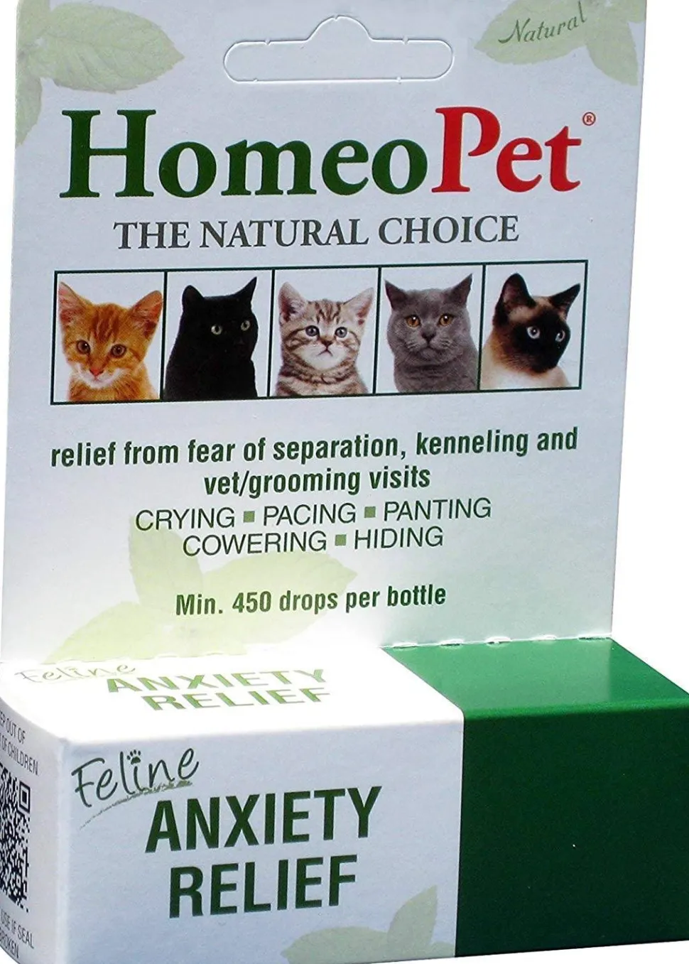 HomeoPet Feline Anxiety Cat First Aid Care - 15 ml