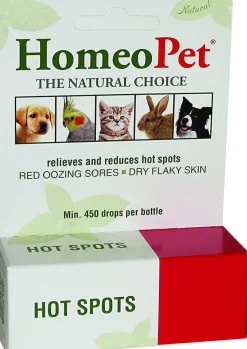 HomeoPet Hot Spots Cat and Dog First Aid Care - 15 ml