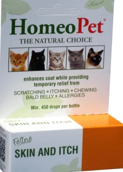 HomeoPet Skin & Itch Relief Cat and Dog First Aid Care - 15 ml