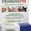 HomeoPet Travel Anxiety Cat and Dog First Aid Care - 15 ml