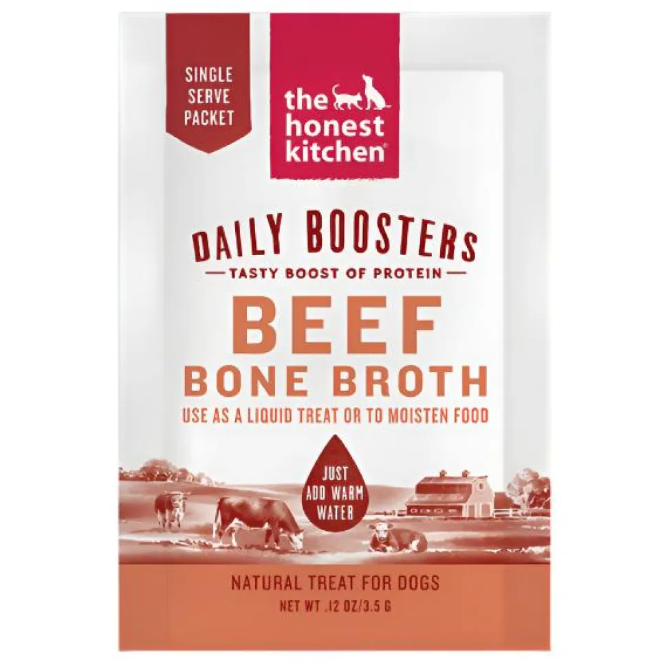 Honest Kitchen Dog and Cat Instant Bones Beef Broth - 12 Count - Case of 12