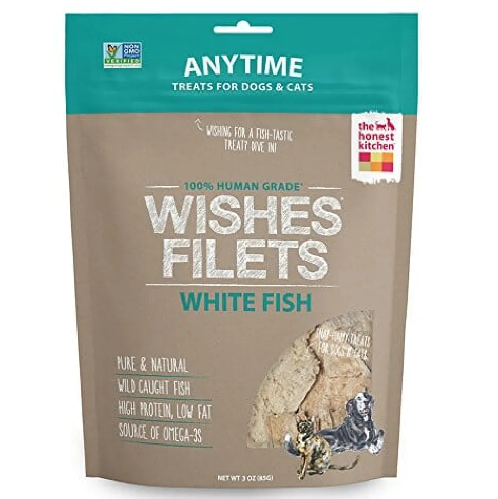 Honest Kitchen Dog Biscuits WISHES Fillet Whitefish - 3 Oz