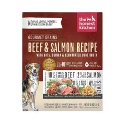 Honest Kitchen Gourmet Grain Beef Salmon Dehydrated Dog Food - 10 lb Box