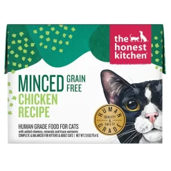 Honest Kitchen Grain-Free Minced Chicken Wet Cat Food Pouch - 2.8 Oz - Case of 12