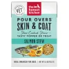 Honest Kitchen Grain-Free Pour Over Skin and Coat Salmon Stew Wet Dog Food Topper - 5.5 Oz - Case of 12