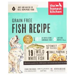 Honest Kitchen Grain-Free Fish Dehydrated Dog Food - 10 lbs BOX