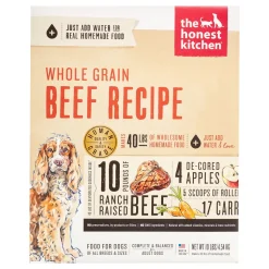 Honest Kitchen Whole Grain Beef Dehydrated Dog Food - 10 lb Box
