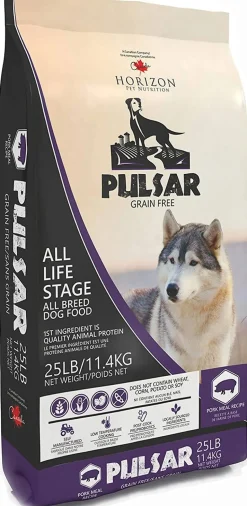 Horizon Pulsar Grain Free Pork Dry Dog Food - 25 lb Bag
