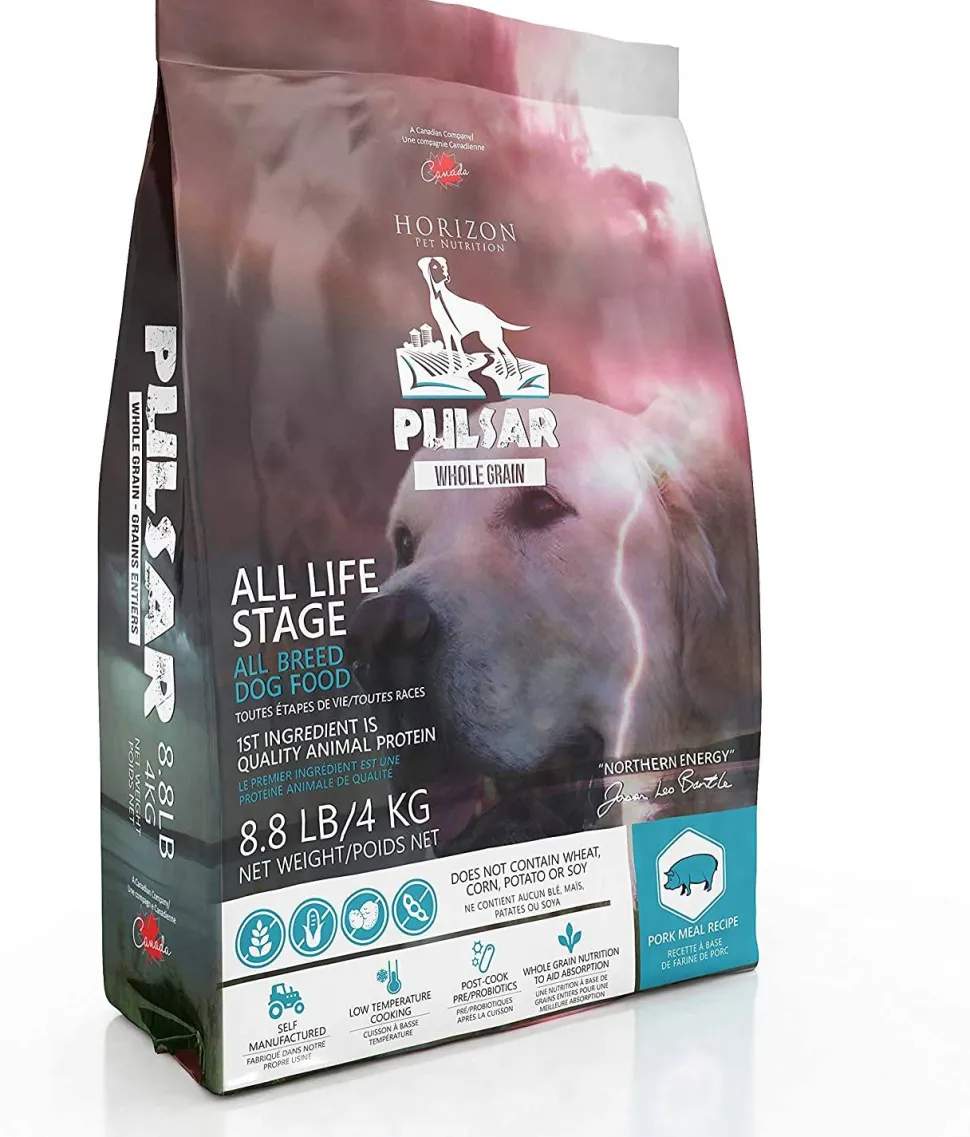 Horizon Pulsar Whole Grain Pork Dry Dog Food - 8.8 lb Bag