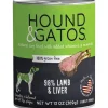 Hound and Gatos Grain-Free Lamb Liver Pate Canned Dog Food - 13 Oz - Case of 12