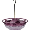 Hummzinger Blossom Hummingbird Feeder - Plum/Clear - 5 Oz Cap