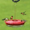 Hummzinger Highview Hummingbird Feeder - Red/Clear - 12 Oz Cap