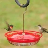 Hummzinger Highview Mini Hummingbird Feeder - Red/Clear - 8 Oz Cap