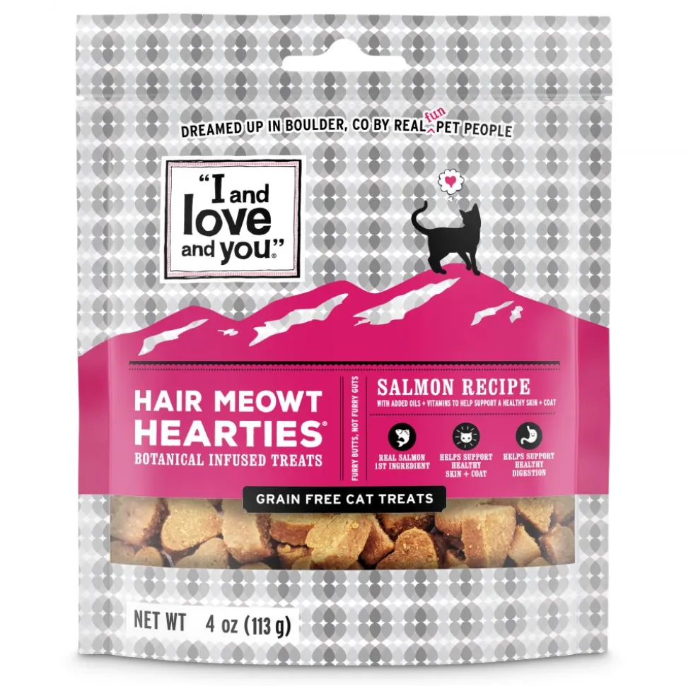 I and Love and You Hair Meow't Hearties Grain Free Cat Treats
